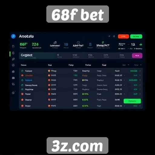 Análise da interface do usuário do 68f bet